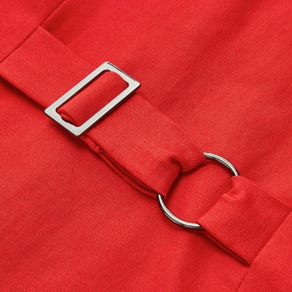 The Capri Button-Front Mini Dress