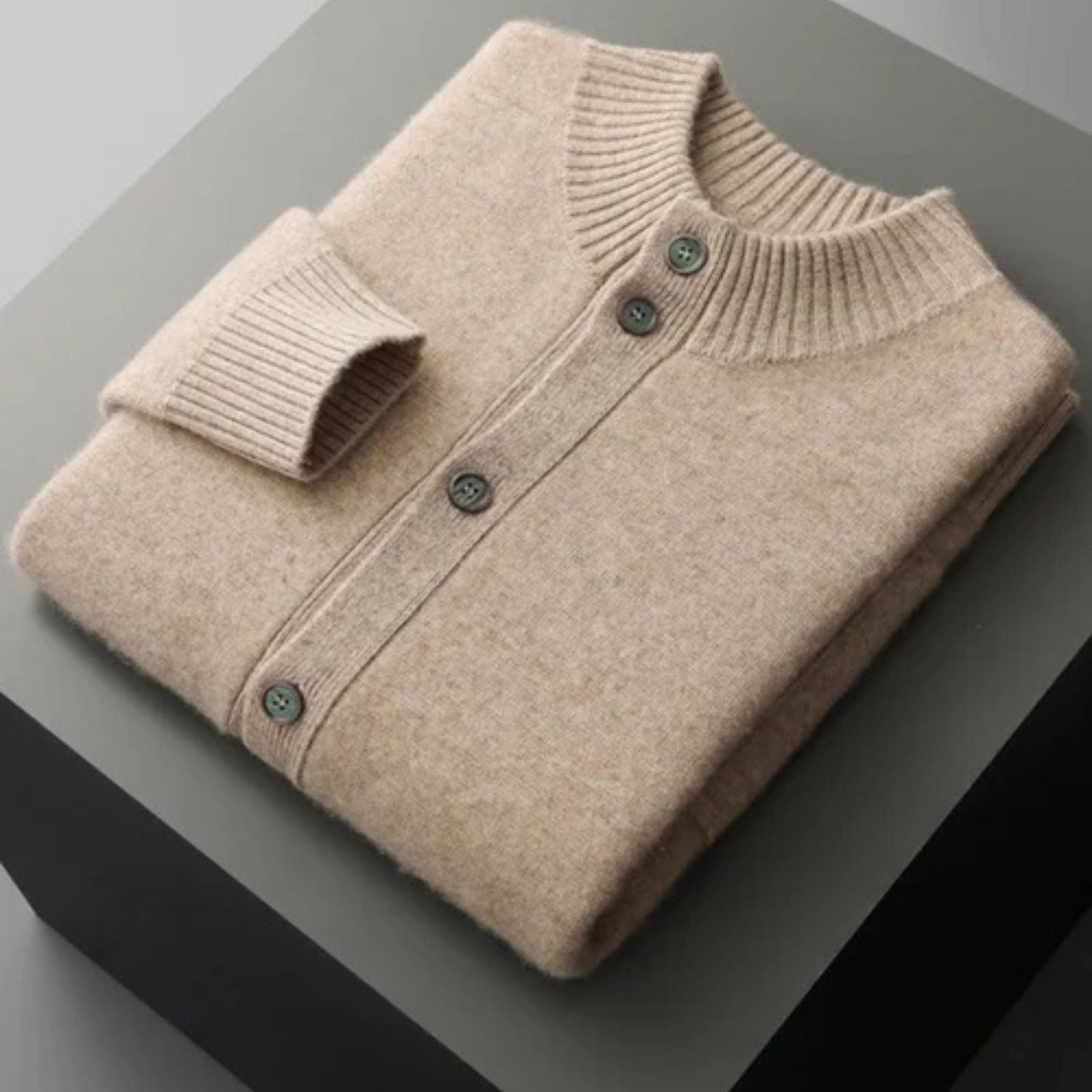 The Lucerne Cashmere Button Cardigan