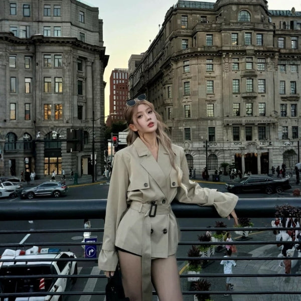 The Verona Belted Trench Jacket