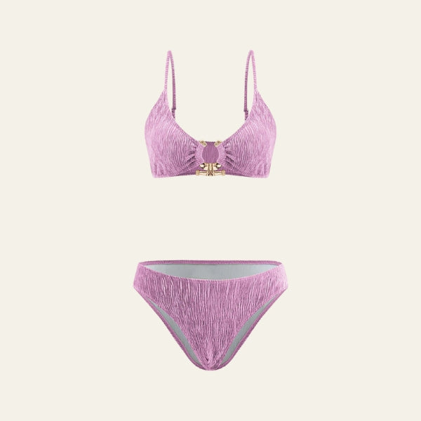 The Capri Ruched Three-Piece Set