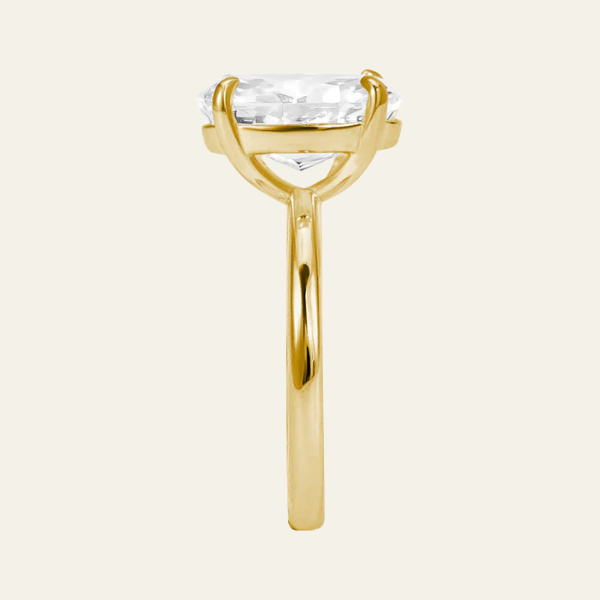 The Aurelia Oval Solitaire Ring