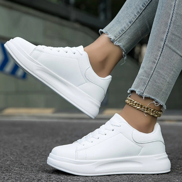 The Milan Chunky-Sole Lace-Up Sneakers