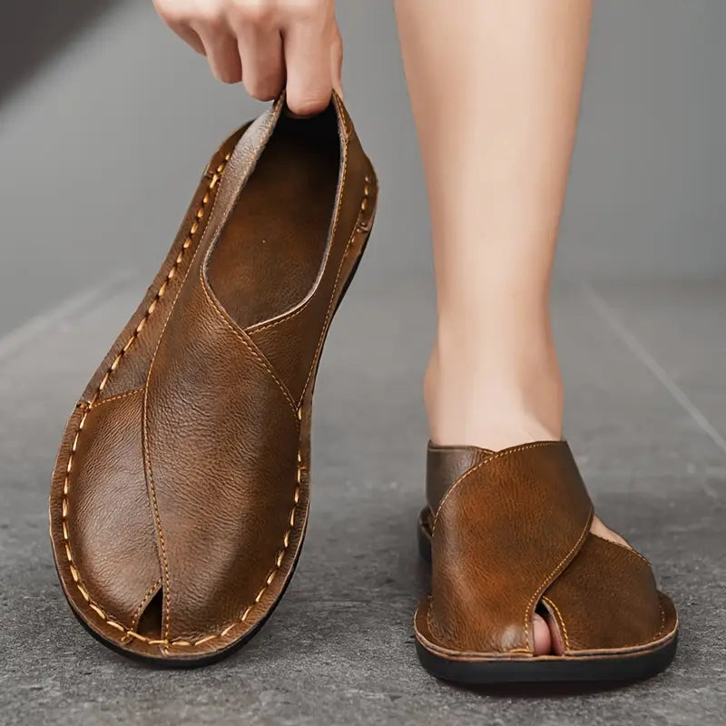 The Riviera Cross-Strap Slip-On Shoes