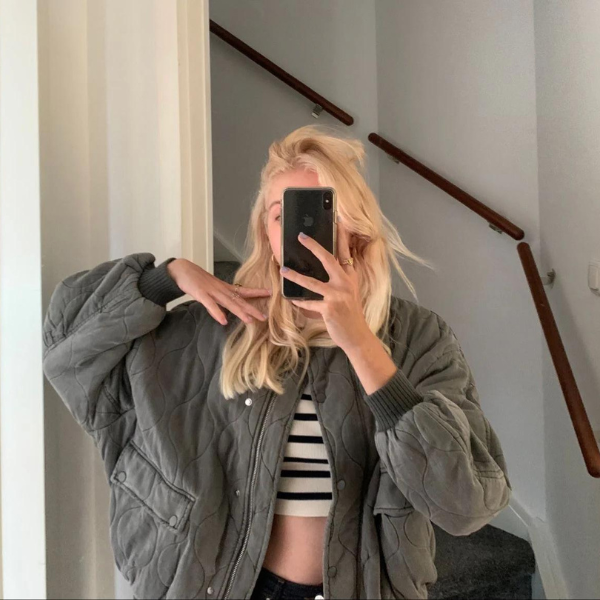 The Oslo Quilted Bomber Jacket