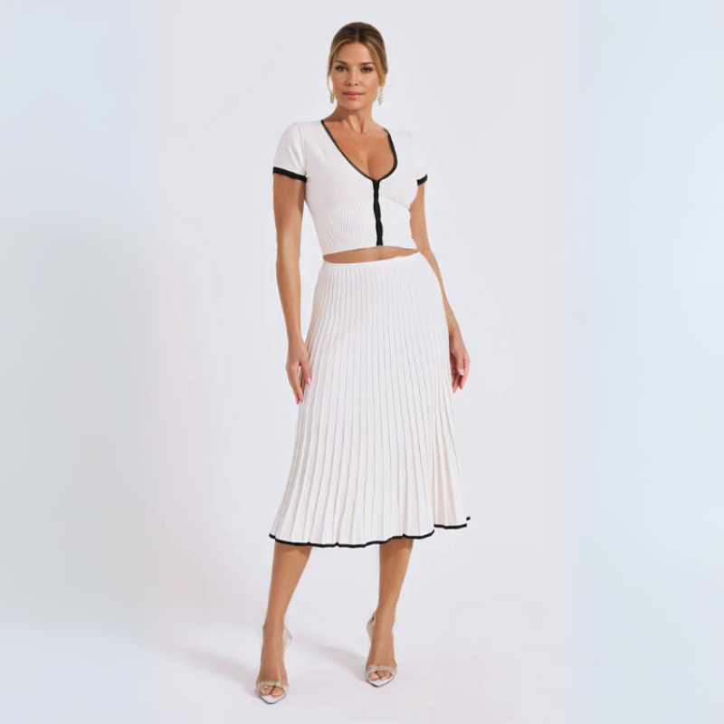 The Amalfi Knit Two-Piece Set