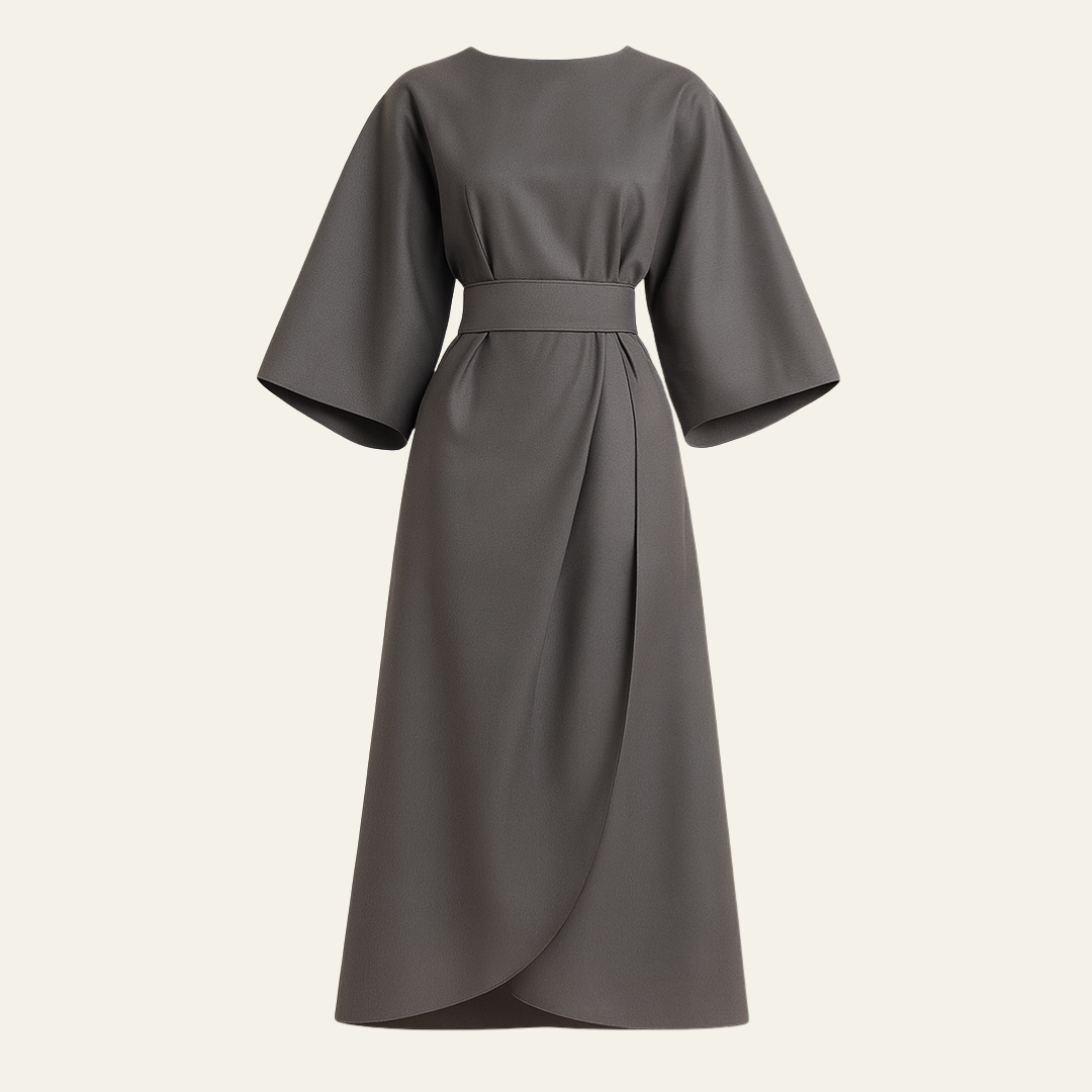 The Amalfi Belted Maxi Dress