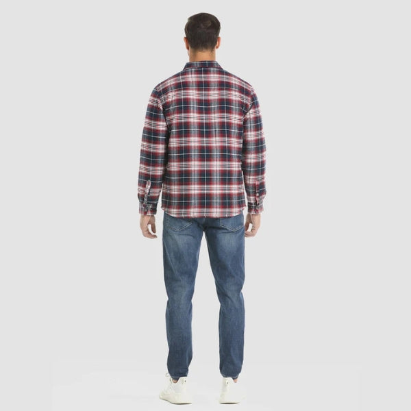 The Aspen Quilted Flannel Overshirt