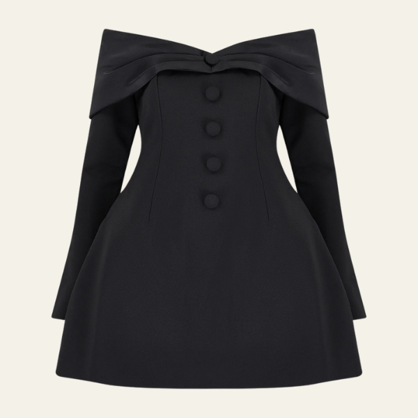 The Edinburgh Structured Evening Mini Dress