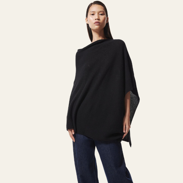 The Lisbon Cashmere Poncho