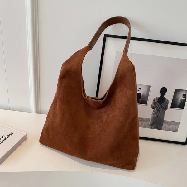 The Siena Suede Shoulder Bag