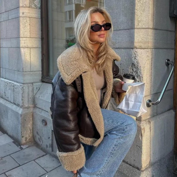 The Amelia Aviator Jacket