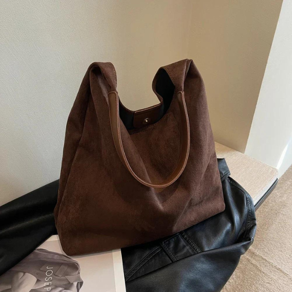The Siena Suede Shoulder Bag