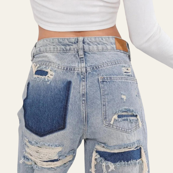 The Antwerp Distressed Denim Jeans