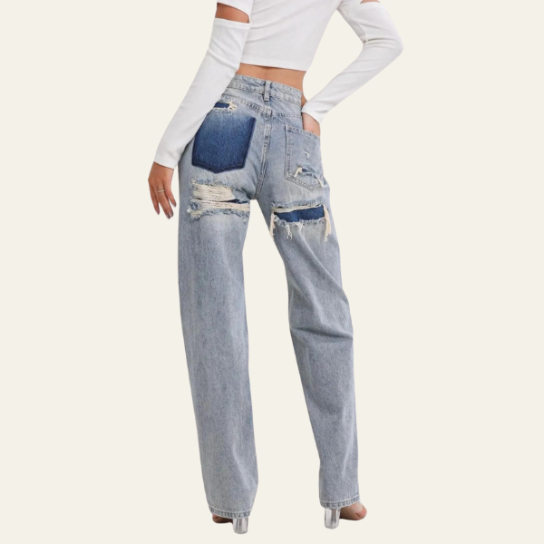 The Antwerp Distressed Denim Jeans