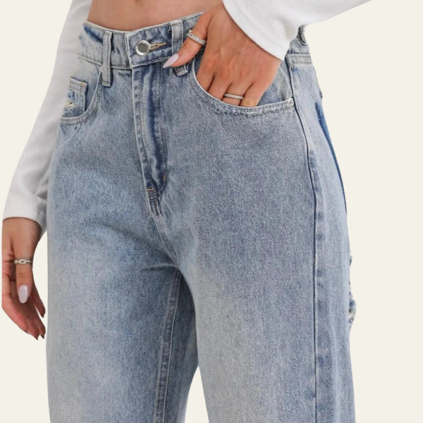 The Antwerp Distressed Denim Jeans