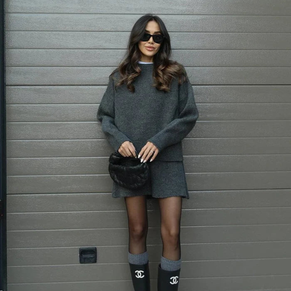The Milan Wool Knit Set