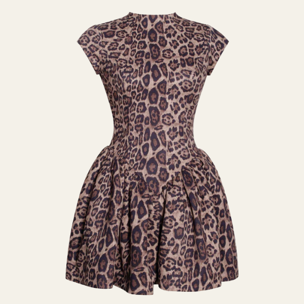 The Sanremo Leopard Mini Dress