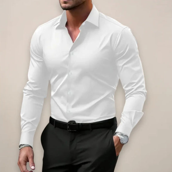 The Sorrento Tailored Stretch Button Shirt