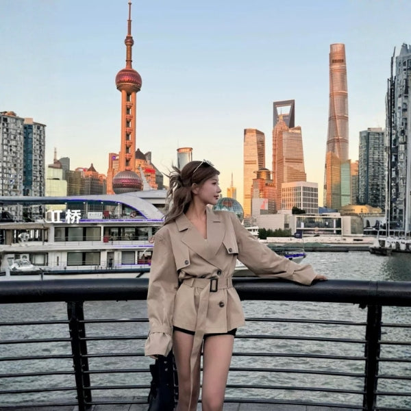 The Verona Belted Trench Jacket