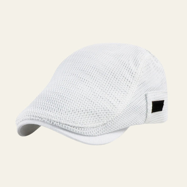 The Capri Mesh Flat Cap