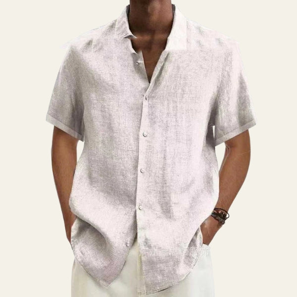 The Sorrento Short-Sleeve Button Shirt