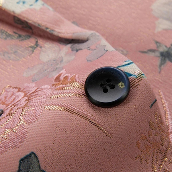 The Verona Floral-Pattern Suit Blazer