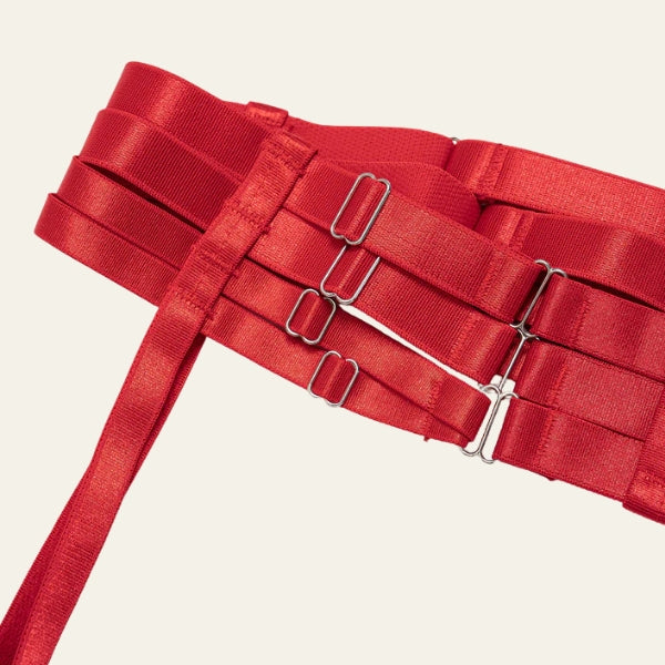The Tulum Multi-Strap Harness Bodysuit
