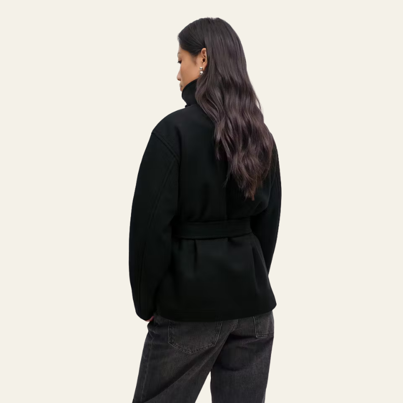 The Vienna Wool Wrap Jacket
