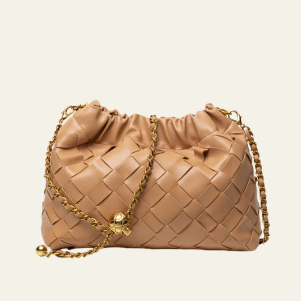 The Portofino Woven Chain Shoulder Bag