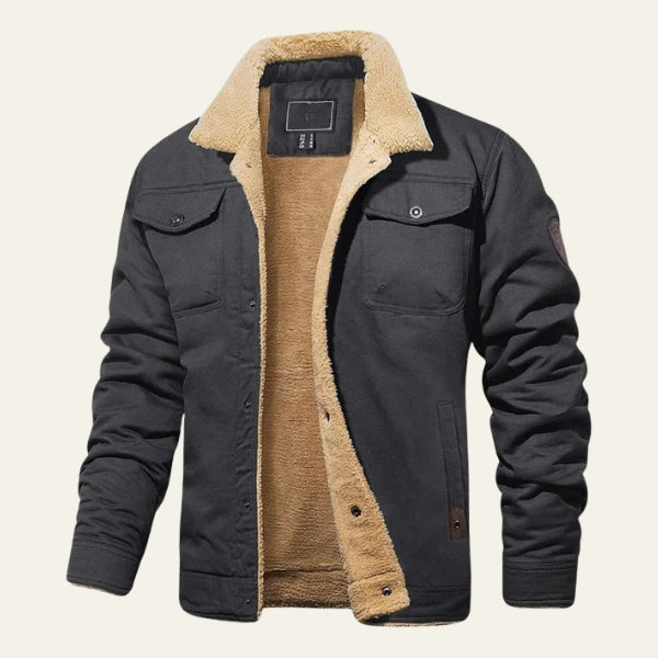 The Aspen Sherpa-Collar Jacket
