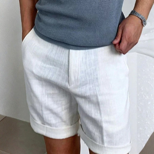 The Capri Textured Weave Shorts