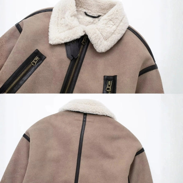The Aspen Shearling Aviator Jacket