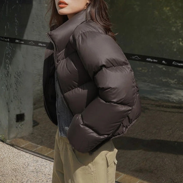 The Aspen High-Neck Quilted Puffer Jacket