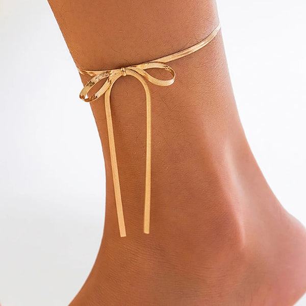 The Riviera Bow-Knot Anklet