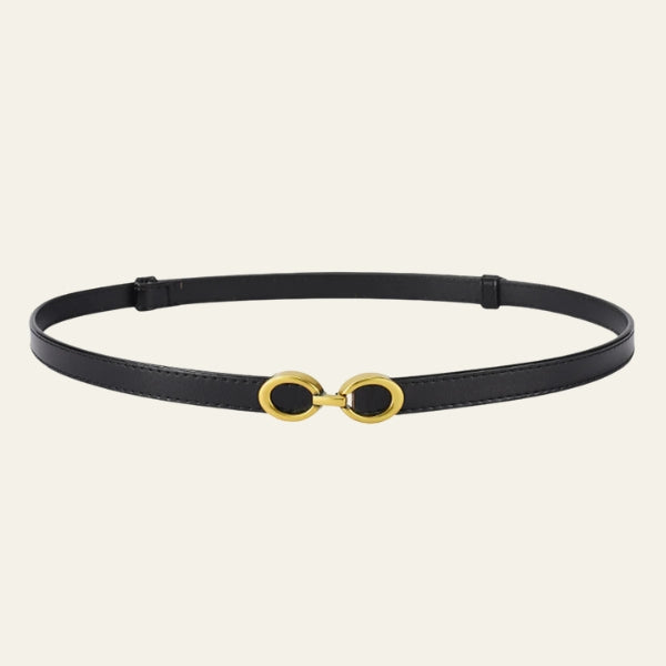 The Portofino Gold-Link Slim Belt