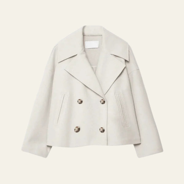 The Riviera Cropped Double-Breasted Jacket