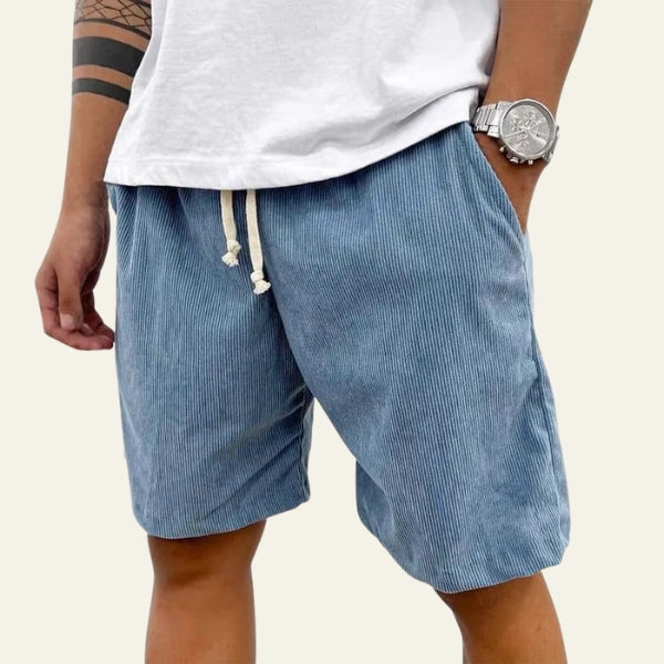 The Kyoto Ribbed Drawstring Shorts