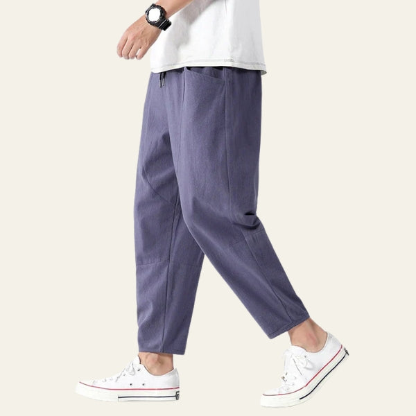 The Kyoto Relaxed Drawstring Trousers
