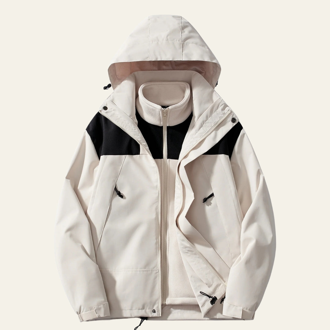 The Alpine 3-in-1 Softshell Hooded Jacket