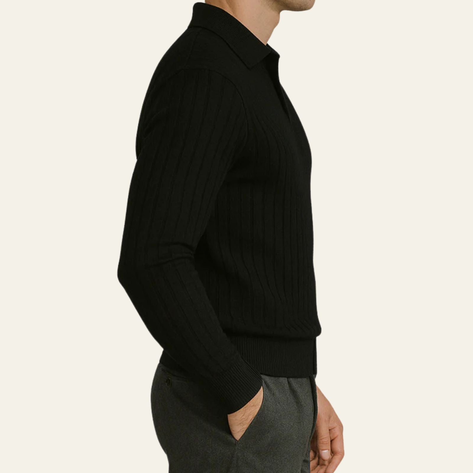The Lucerne Ribbed Polo