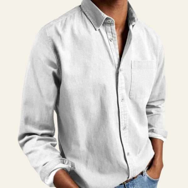 The Riviera Soft-Weave Long-Sleeve Shirt
