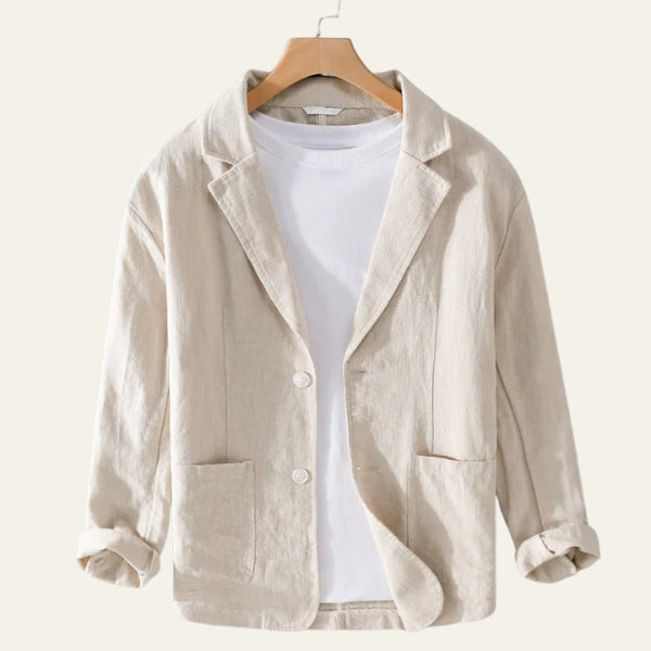 The Capri Relaxed Weave Blazer