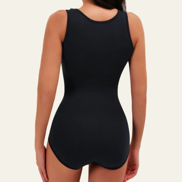 The Riviera Hook-Front Sculpting Bodysuit