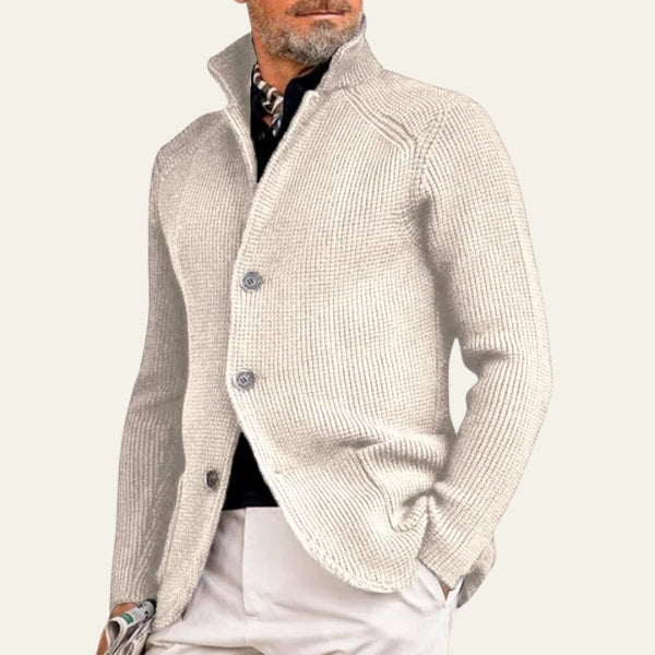 The Como Textured Button Cardigan