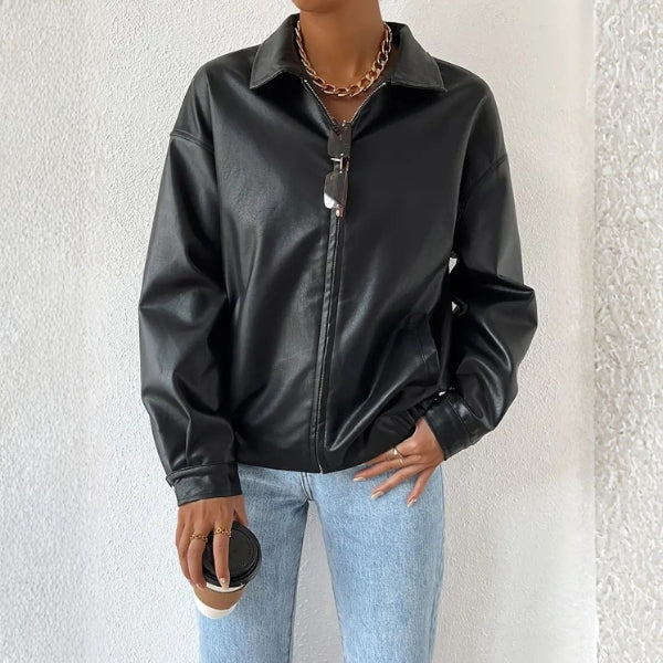 The Berlin Faux Leather Jacket