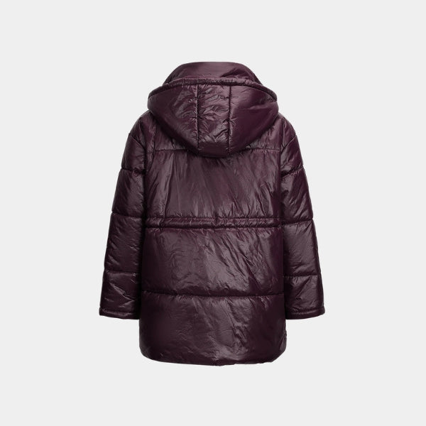 The Bordeaux Puffer Parka