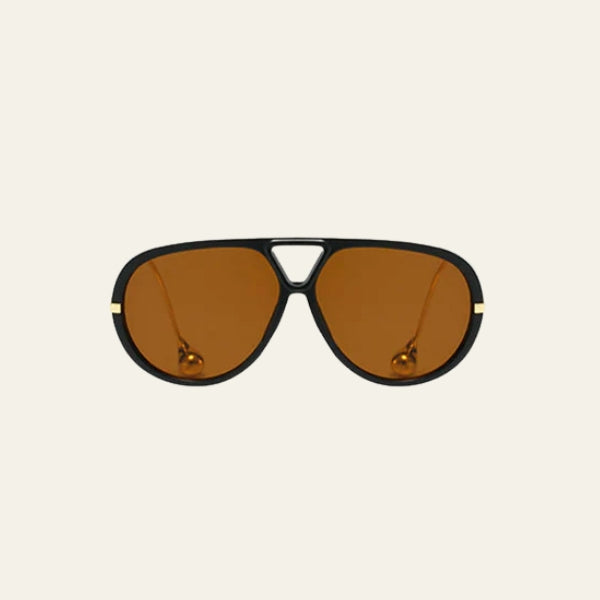 The Tokyo Orb-Temple Aviator Sunglasses