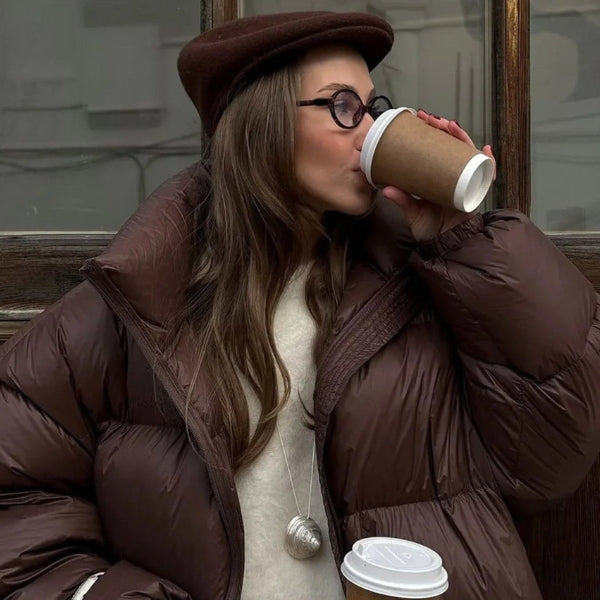 The Aspen Oversized Quilted Puffer Jacket