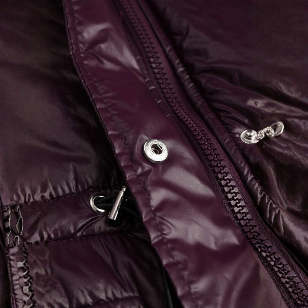 The Bordeaux Puffer Parka