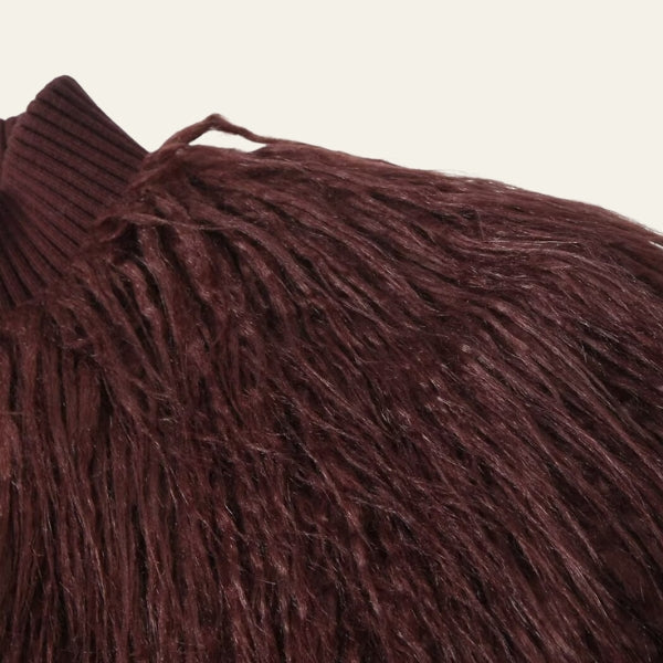 The Vienna Textured Faux-Fur Jacket